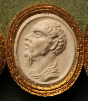 Profilkopf des Pan (Daktyliothek, Erstes Mythologisches Tausend)