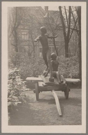 Heine-Denkmal für Frankfurt am Main, 1912/13, Bronze