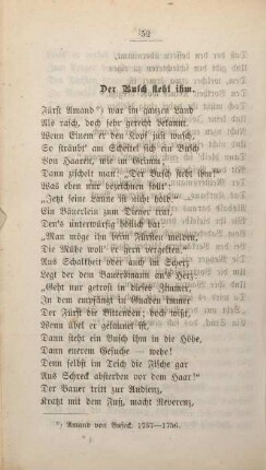 Der Busch steht ihm.