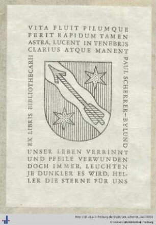 [Provenienz]: Scherrer, Paul