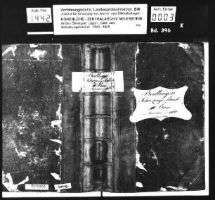 Gült- und Schatzungsbuch über Langenbeutingen und Neudeck (Bd. 3).