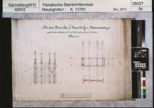 Zwickauer Brückenberg-Steinkohlenbauverein, Zustand der Zimmerung nach Bruch des Schachtes 5