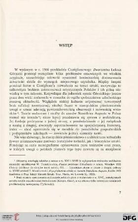 Teoria architektury w nowożytnym piśmiennictwie polskim