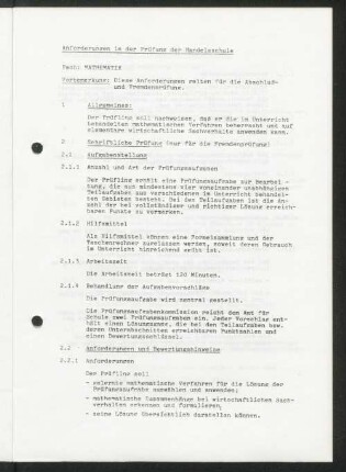 Fach: Mathematik