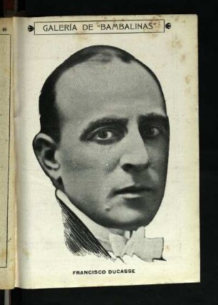 Galería de Bambalinas - Francisco Ducasse