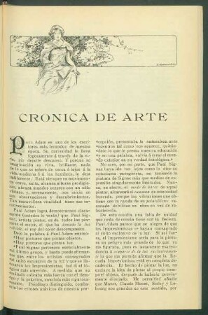 Crónica de Arte