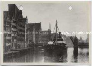 Danzig, Mottlau, Kuhbrücke