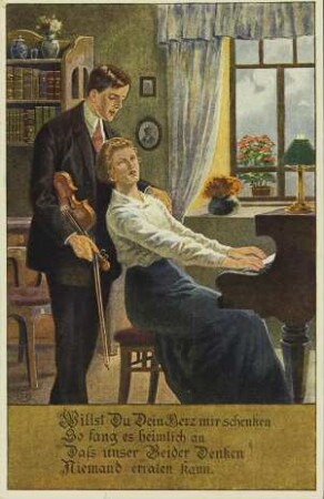Willst Du Dein Herz mir schenken [...]