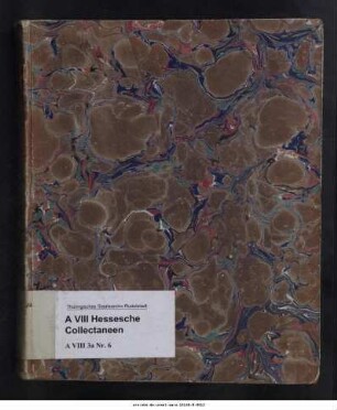 Documenta Vinariensia [Weimarische Urkunden], Abschriften aus verschiedenen Manuskripten