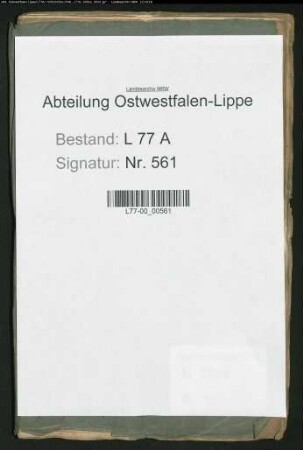 Wahl der Stadtrentmeister zu Lemgo