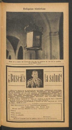 Reliquias históricas - [Fotografía]