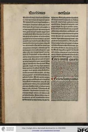 Circa initium quarti libri ethicorum Arestotelis queritur primo utrum liberalitas sit virtus circa pecunias existens, arguitur primo quod non sit virtus...