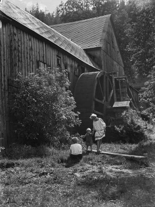 Bielatal. Sturmmühle Außenansicht
