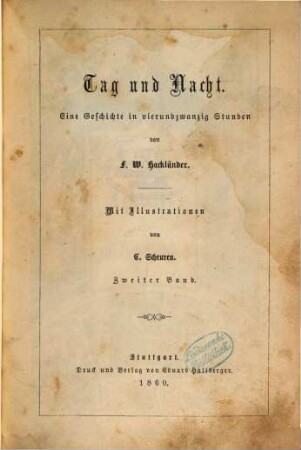 Tag und Nacht : e. Geschichte in 24 Stunden, 2