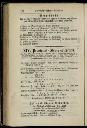 Provinzial-Steuer-Direction