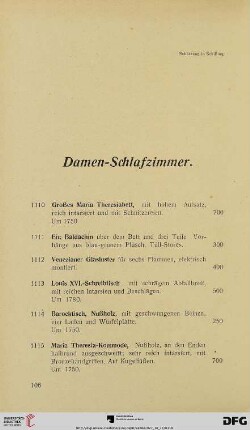 [Damen-Schlafzimmer, Badezimmer] (Nr. 1170-1167)