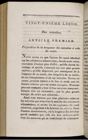 Vingt-Uniéme Leçon.