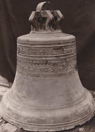 Glocke 1668 gegossen in Heidelberg