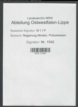 Anmeldung jüdischen Vermögens, Band 1