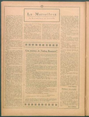 Una aventura de Paulina Bonaparte
