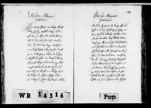 Der Propst von Allerheiligen zu Speyer bestätigt die Verleihung WR 14 315. .