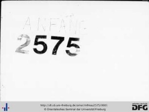 MF Mau 2575