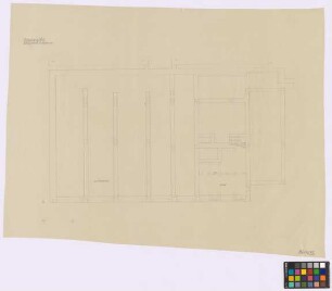 Gütenbach (Landkreis Donaueschingen): G[sch]wendhof. Haupthaus (Grundriss des Kellers)