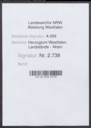 Landtagsprotokoll (Konzept)