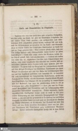 §. 23. Volks- und Gewerbsleben im Voigtlande