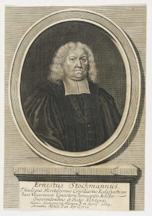 Bildnis des Ernestus Stockmannus