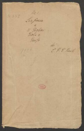 Sinfonien; strings, bc; G-Dur; H 648; Wq 173