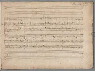 Symphonies, Fragments, orch, MH 151, E-Dur - BSB Mus.ms. 4365#Beibd.1 : [without title]