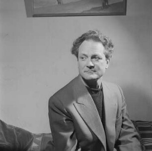 Porträt von Professor Heinrich Kilger, Bühnenbildner : Porträt von Heinrich Kilger