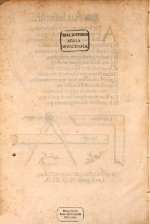 Livre singularis touchant l'art et pratique de Geometrie