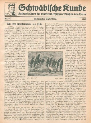 6.1918: Schwäbische Kunde
