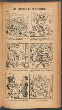 Las víctimas de la recepción - [Cómic]