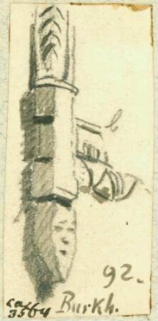 Burkheim Detail Fensterrahmen