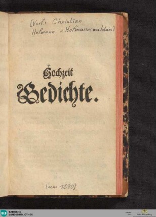 Hochzeit-Gedichte