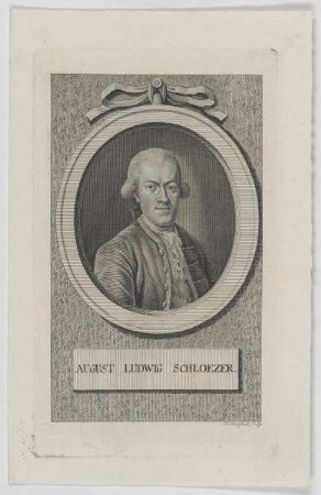 Bildnis des August Ludwig Schloezer