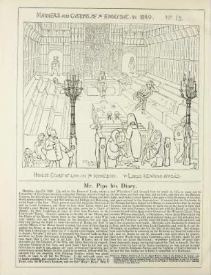 Manners and customs of ye Englishe in 1849. No. 15