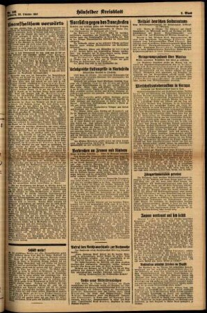 Zweite Ausgabe vom Mittwoch, den 22. Oktober 1941.