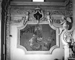 Szene aus dem Leben des heiligen Bischofs Paulinus von Nola