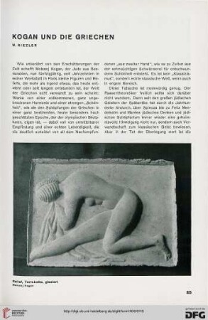 5: Kogan und die Griechen