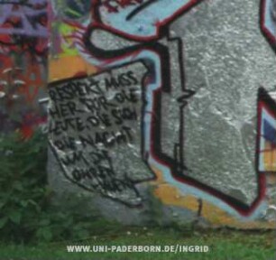 RESPEKT MUSS HER FüR DiE LEUTE, DiE SiCH DiE NACHT UM DiE OHREN HAUEN