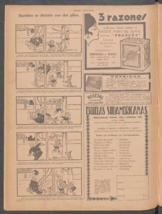 Barrilete se divierte con dos pibes [Cómic]