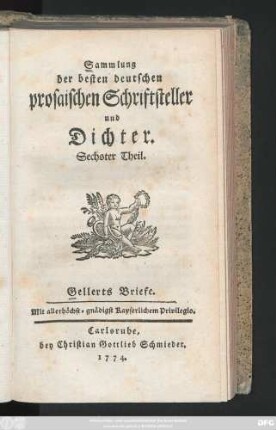 Gellerts Briefe