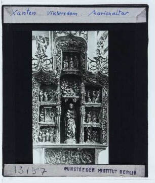 Xanten, St. Viktor,Douvermann, Marienaltar in St. Viktor, Xanten