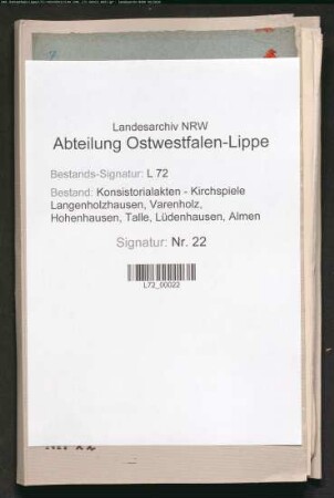 Besetzung der Schulmeisterstelle