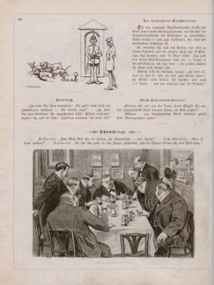 "Die verhängnisvolle Wurst" "Schwächlinge"