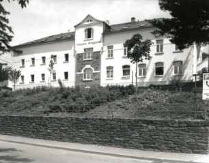 Olbernhau, Berggasse 2. Pension Berggasse